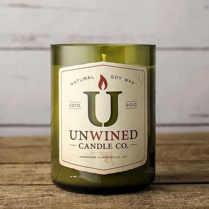 Lemon Verbena Signature Series - Wine Bottle Candle