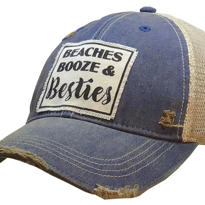 Distressed Ball Cap - Assorted Sayings