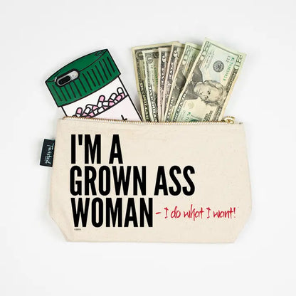 Grown Woman's Cosmetic Bag