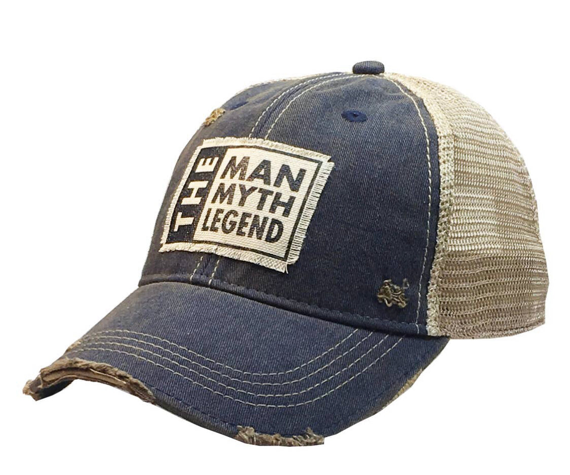 Distressed Ball Cap - Assorted Sayings