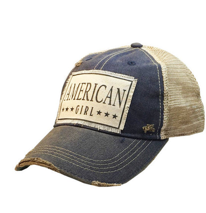 Distressed Ball Cap - Assorted Sayings